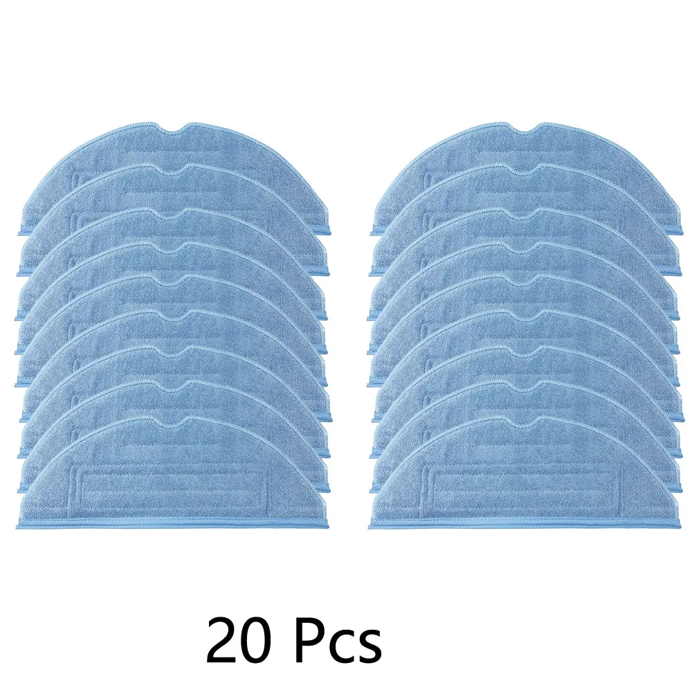 20 Pcs Mop Cloth for Xiaomi Mi Robot Roborock T7S S7 T7s Plus Rags Replacement Mops Pads Vacuum Cleaners Parts Accessories
20 Pcs Mop Cloth for Xiaomi Mi Robot Roborock T7S S7 T7s Plus Rags Replacement Mops Pads Vacuum Cleaners Parts Accessories