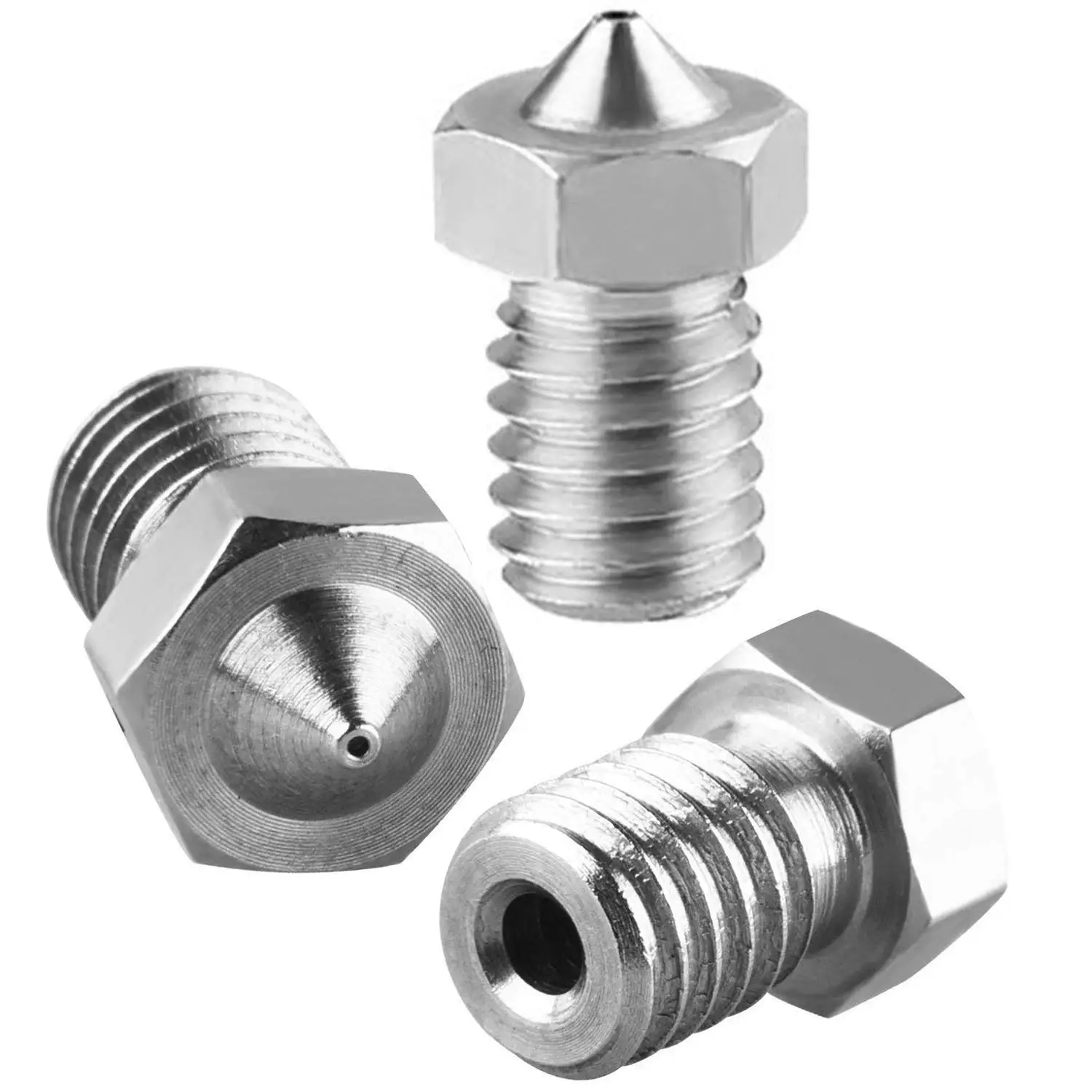 3D Printer Nozzle,16 Pieces Stainless Steel 3D Printer Nozzles 0.2 Mm,0.3 Mm,0.4 Mm,0.5Mm,0.6 Mm,0.8 Mm,1.0 Mm Extruder Nozzle P
3D Printer Nozzle,16 Pieces Stainless Steel 3D Printer Nozzles 0.2 Mm,0.3 Mm,0.4 Mm,0.5Mm,0.6 Mm,0.8 Mm,1.0 Mm Extruder Nozzle P