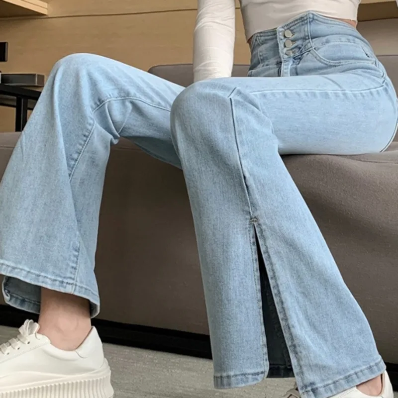 2021 Summer Jeans New Style Slight Port Flavor Design Sense High Waist Split Women's Thin Floor Mops Tight Vertical Sense Of
2021 Summer Jeans New Style Slight Port Flavor Design Sense High Waist Split Women's Thin Floor Mops Tight Vertical Sense Of