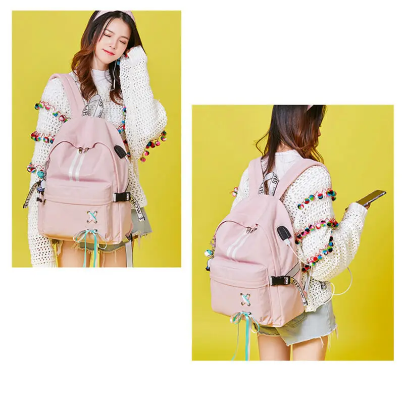 Women Travel Canvas Girls Shoulder School Bag For Girls Rucksack Female Travel Backpack Fresh Style Bookbags
Women Travel Canvas Girls Shoulder School Bag For Girls Rucksack Female Travel Backpack Fresh Style Bookbags