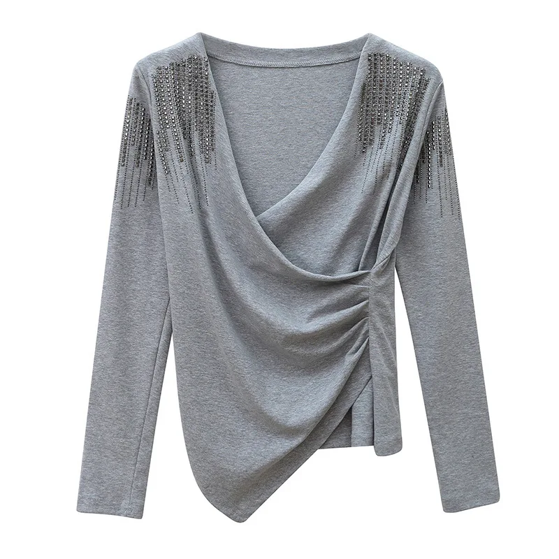 top manga larga new autumn camisetas manga larga mujer de moda 2020 t shirt women's V-neck long sleeve T-shirt fashion blouse
top manga larga new autumn camisetas manga larga mujer de moda 2020 t shirt women's V-neck long sleeve T-shirt fashion blouse