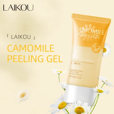 LAIKOU Chamomile Exfoliating Peeling Gel Facial Scrub Deep Moisturizing Soothing Skin Tightening Pores Face Cream Skin Care
LAIKOU Chamomile Exfoliating Peeling Gel Facial Scrub Deep Moisturizing Soothing Skin Tightening Pores Face Cream Skin Care