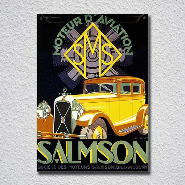 Salmson Automobile Car Tin Sign Metal Sign Metal Poster Metal Decor Metal Painting Wall Sticker Wall Sign
Salmson Automobile Car Tin Sign Metal Sign Metal Poster Metal Decor Metal Painting Wall Sticker Wall Sign