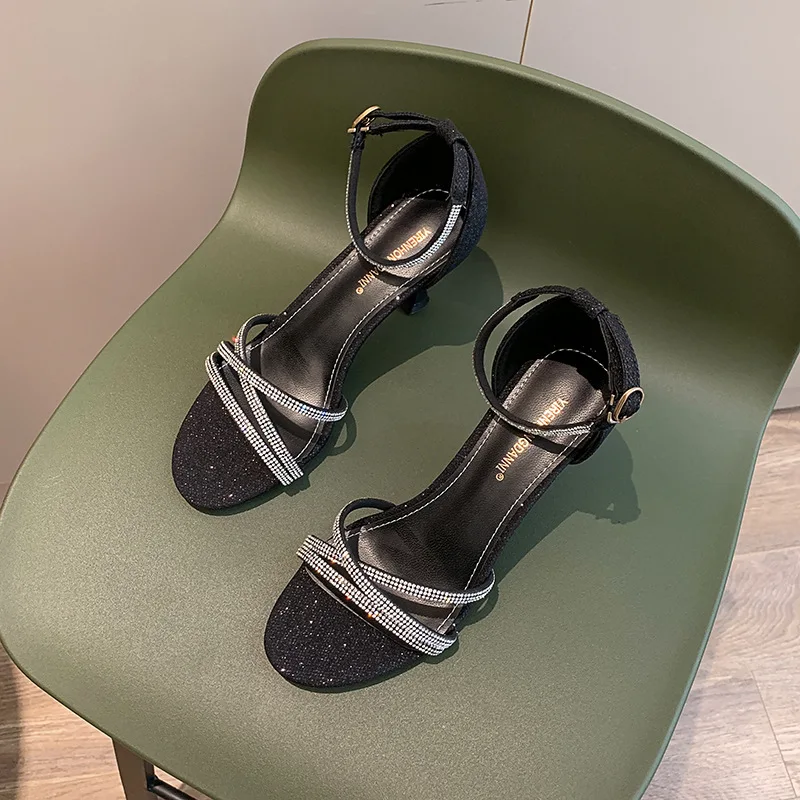 2021 Sandals High Heels Ladies Shoes Summer Suit Female Beige All-Match New High-heeled Clear Comfort Fashion Low Black Block E
2021 Sandals High Heels Ladies Shoes Summer Suit Female Beige All-Match New High-heeled Clear Comfort Fashion Low Black Block E