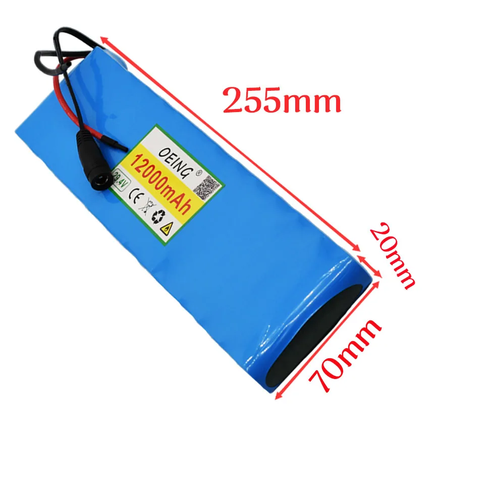 2021 12Ah 7S2P 18650 li-ion Rechargeable battery pack 29.4v12000mAh electric bicycle moped Balancing scooter+ 29.4V 2A Charger
2021 12Ah 7S2P 18650 li-ion Rechargeable battery pack 29.4v12000mAh electric bicycle moped Balancing scooter+ 29.4V 2A Charger