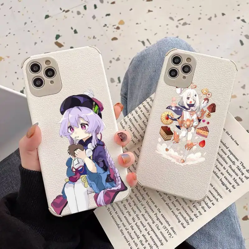 anime girl genshin impact Cute Phone Case Lambskin Leather For iphone 12 11 8 7 6 XR X XS PLUS MINI PLUS PRO MAX Shockproof
anime girl genshin impact Cute Phone Case Lambskin Leather For iphone 12 11 8 7 6 XR X XS PLUS MINI PLUS PRO MAX Shockproof