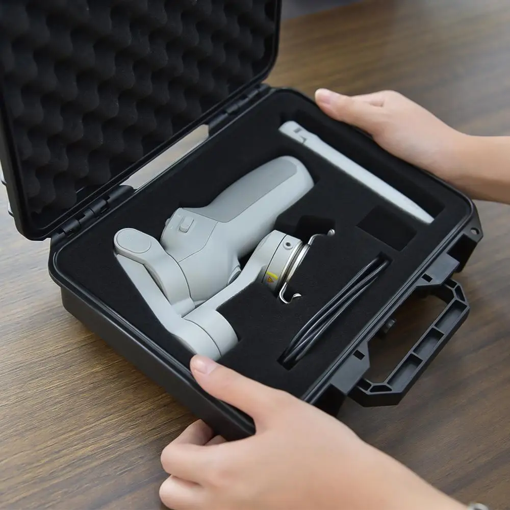 OSMO Mobile 4 Case Waterproof Storage Bag Hard shell Protable case For DJI OSMO Mobile 3 4 OM4 Extension Accessories
OSMO Mobile 4 Case Waterproof Storage Bag Hard shell Protable case For DJI OSMO Mobile 3 4 OM4 Extension Accessories