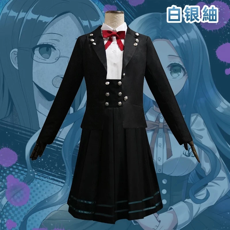 Miu Iruma Shirogane Tsumugi Saihara Shuichi Tenko Chabashira Kokichi Oma Korekiyo Shinguji Cosplay Danganronpa Costume Wig Props
Miu Iruma Shirogane Tsumugi Saihara Shuichi Tenko Chabashira Kokichi Oma Korekiyo Shinguji Cosplay Danganronpa Costume Wig Props