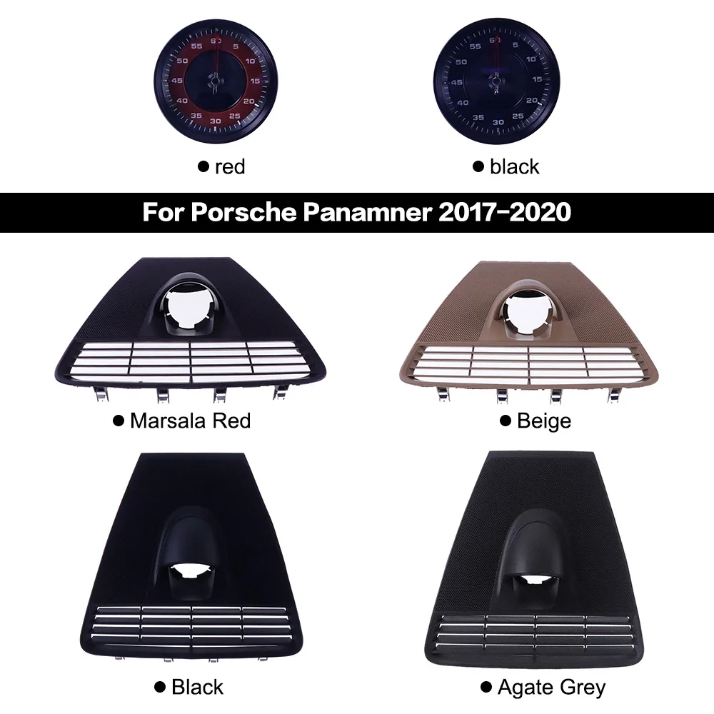 Car Dashboard Center Clock Stopwatch Compass Cover Panel Kit For Porsche Panamera 2017-2020 Time Meter Clock Accessional
Car Dashboard Center Clock Stopwatch Compass Cover Panel Kit For Porsche Panamera 2017-2020 Time Meter Clock Accessional