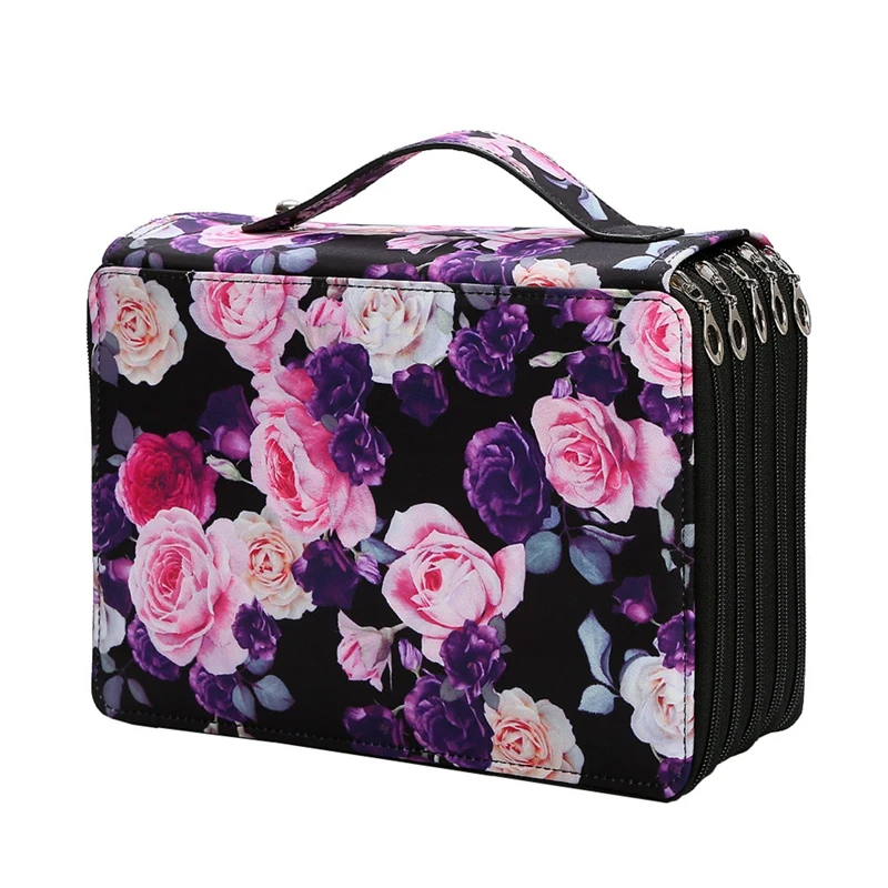 250 Slots Colored Pencil Case Organizer with Zipper Large Capacity Pen Holder Bag for Student or Artist
250 Slots Colored Pencil Case Organizer with Zipper Large Capacity Pen Holder Bag for Student or Artist