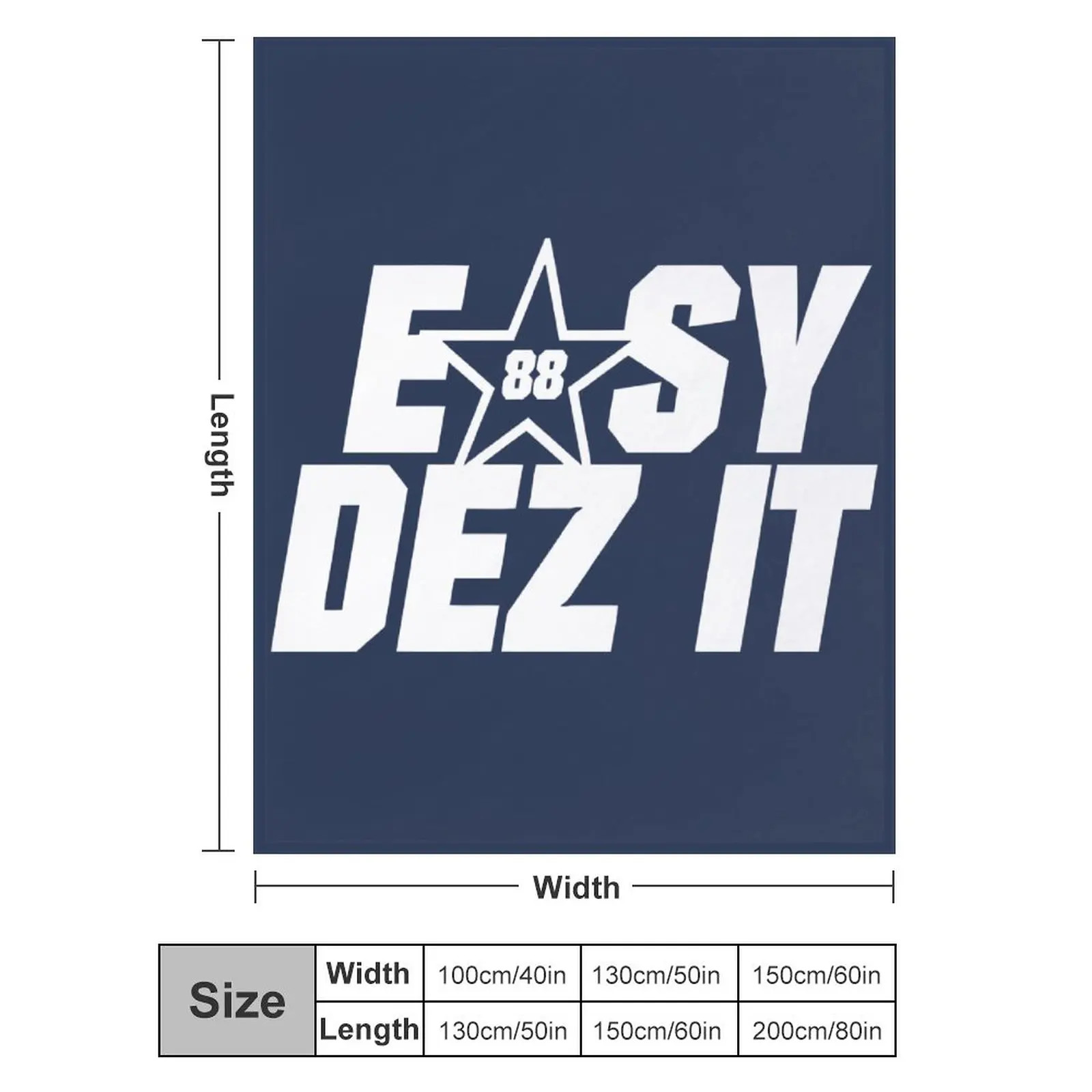 Blanket 88 Dez Bryant Easy Dez It Ultra Soft Micro Fleece Cozy Lightweight Microfiber Flannel All Season Living Room Bedroom Ver
Blanket 88 Dez Bryant Easy Dez It Ultra Soft Micro Fleece Cozy Lightweight Microfiber Flannel All Season Living Room Bedroom Ver