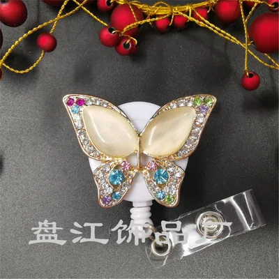 Easy pull buckle plastic ID card holder butterfly telescopic buckle carabiner
Easy pull buckle plastic ID card holder butterfly telescopic buckle carabiner