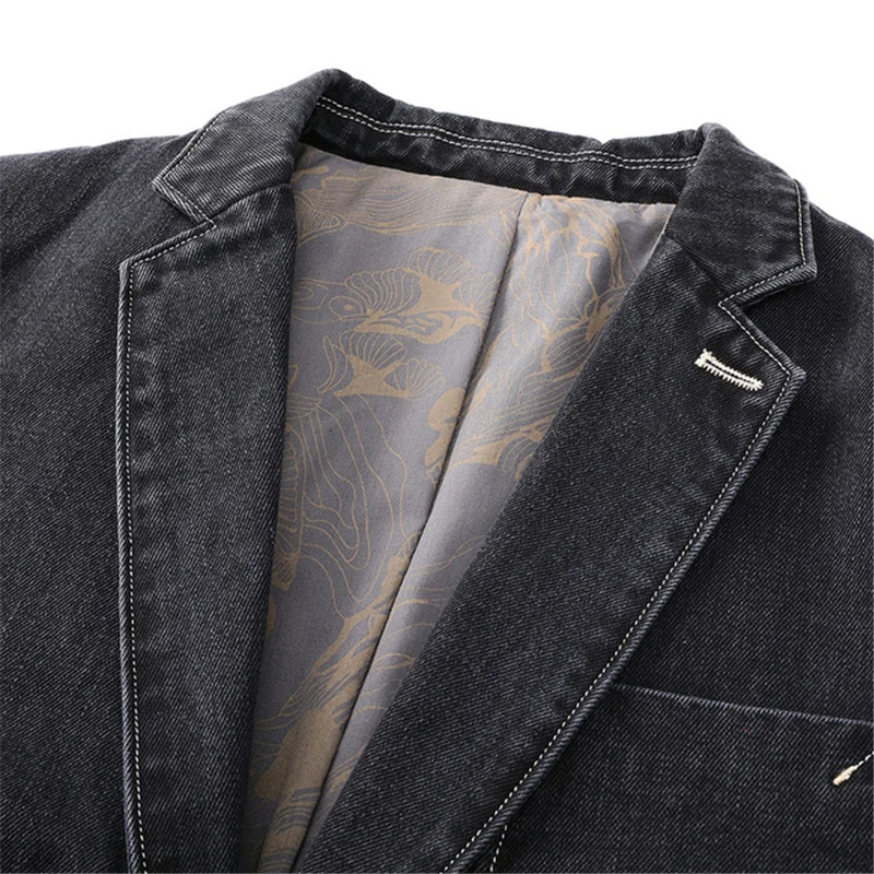 FGKKS 2021 Spring Autumn Denim Jackets Men 2 Color Handsome Streetwear Business Casual Coats Denim Jacket For Men
FGKKS 2021 Spring Autumn Denim Jackets Men 2 Color Handsome Streetwear Business Casual Coats Denim Jacket For Men