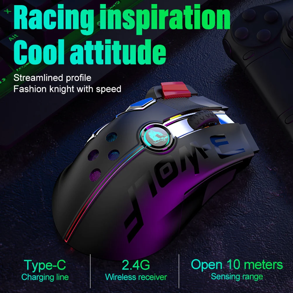 Adjustable Mouse Wireless Wired Dual Mode 12000 DPI Game Stick 11 keys Mouse for Office Caring Computer Supplies
Adjustable Mouse Wireless Wired Dual Mode 12000 DPI Game Stick 11 keys Mouse for Office Caring Computer Supplies