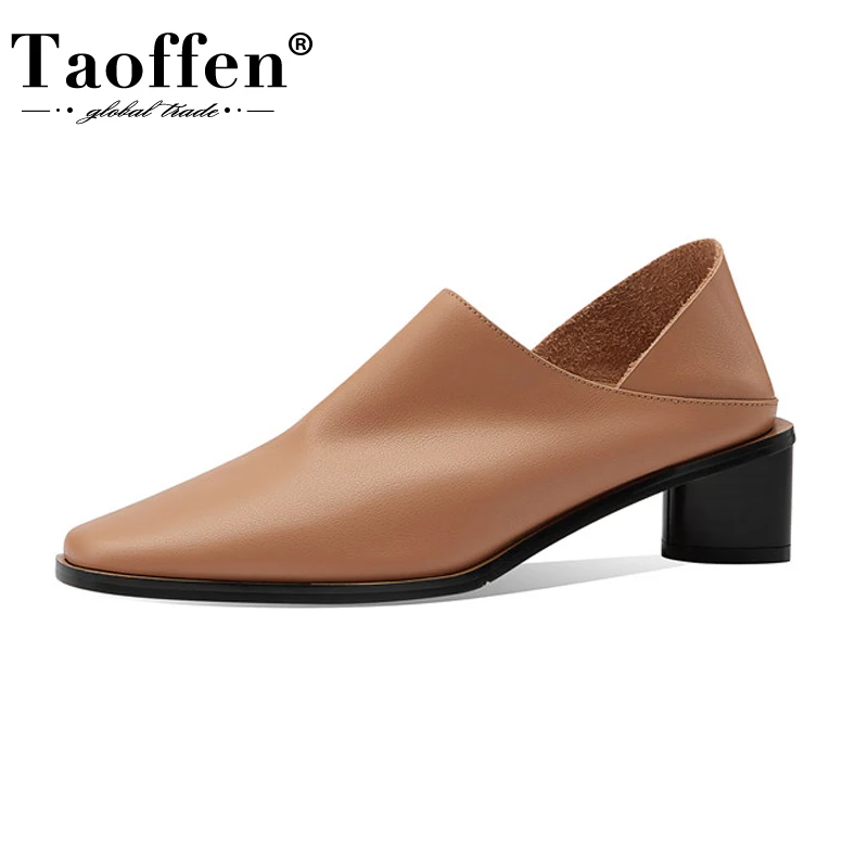 Taoffen/женские туфли-лодочки из натуральной кожи с квадратным носком; Повседневная весенняя обувь на высоком каблуке; Женская Повседневная оф...
Taoffen/женские туфли-лодочки из натуральной кожи с квадратным носком; Повседневная весенняя обувь на высоком каблуке; Женская Повседневная оф...