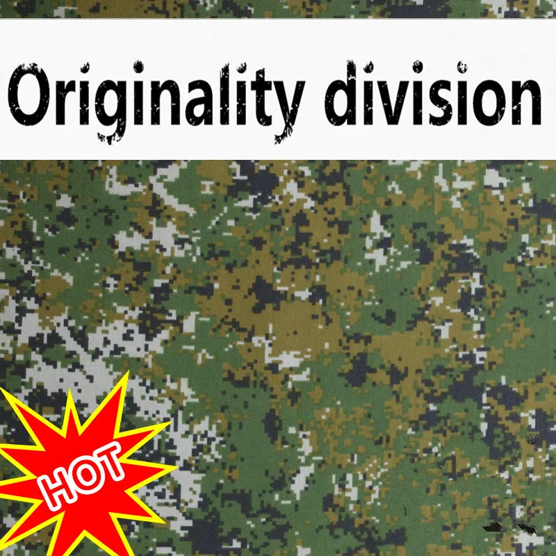 100*150cm/piece Tear resistant printed and dyed camouflage clothing fabric
100*150cm/piece Tear resistant printed and dyed camouflage clothing fabric