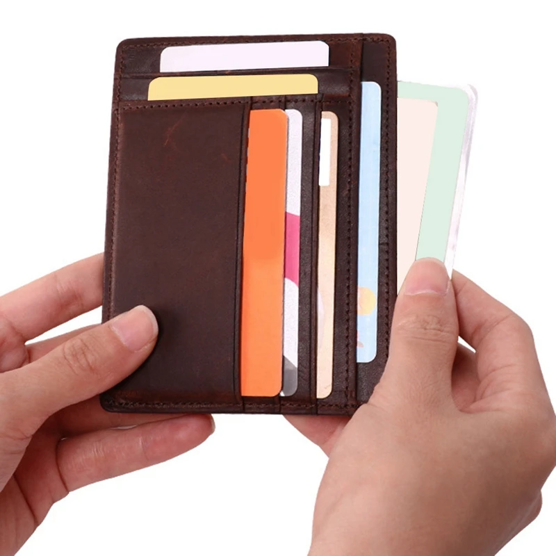 New Leather Card Holder Multi-Card ID Card Holder Card Holder Purse Multifunctional Zipper Small Wallet
New Leather Card Holder Multi-Card ID Card Holder Card Holder Purse Multifunctional Zipper Small Wallet