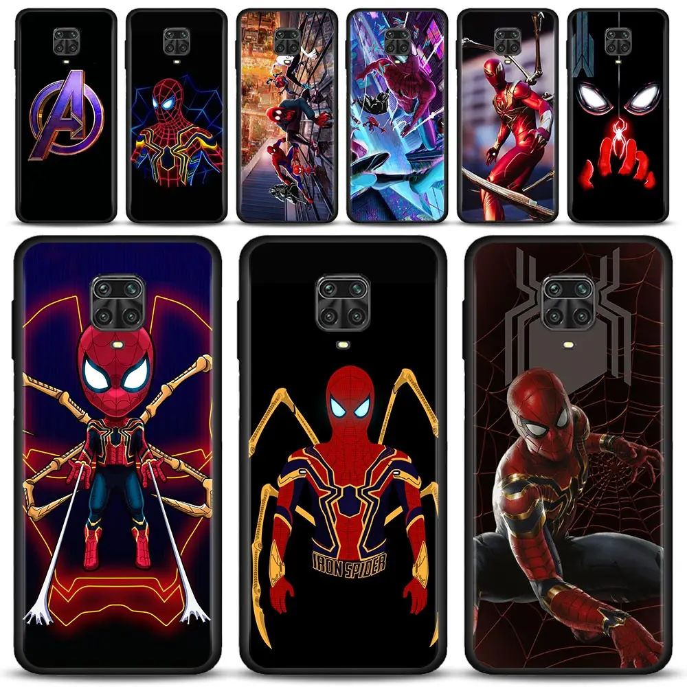 Smartphone Case For Redmi Note 9S 8 2021 11 10 Pro Max 9 8T 7 for redmi k40 9A 9C 9 8 7a Coque Marvel Spider Iron man
Smartphone Case For Redmi Note 9S 8 2021 11 10 Pro Max 9 8T 7 for redmi k40 9A 9C 9 8 7a Coque Marvel Spider Iron man