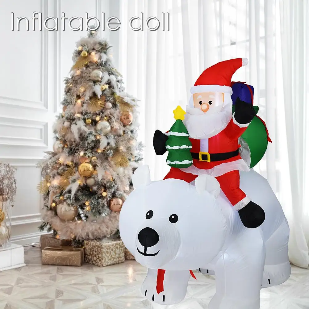 Polar Bear Iatable Santa Claus 2m Can Shake His Head Christmas Ride Polar Bear Christmas Decoration 2021
Polar Bear Iatable Santa Claus 2m Can Shake His Head Christmas Ride Polar Bear Christmas Decoration 2021