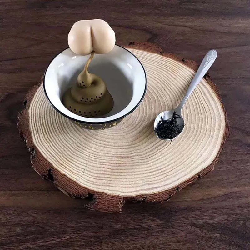 1PCS Reusable Silicone Tea Infuser Creative Poop Shaped Funny Herbal Tea Bag Coffee Filter Diffuser Accessories 
1PCS Reusable Silicone Tea Infuser Creative Poop Shaped Funny Herbal Tea Bag Coffee Filter Diffuser Accessories