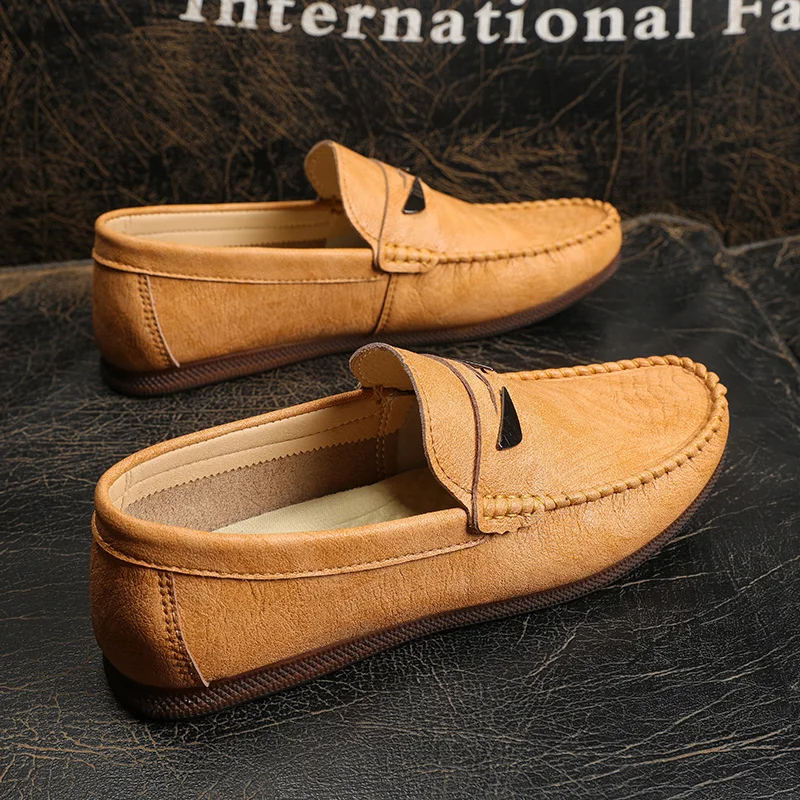 2021 Hot Sale Men Loafers Spring Summer Breathable Outdoor Fashion Trend Lazy Youth Slip-on Flats Casual Driving Male Shoes
2021 Hot Sale Men Loafers Spring Summer Breathable Outdoor Fashion Trend Lazy Youth Slip-on Flats Casual Driving Male Shoes