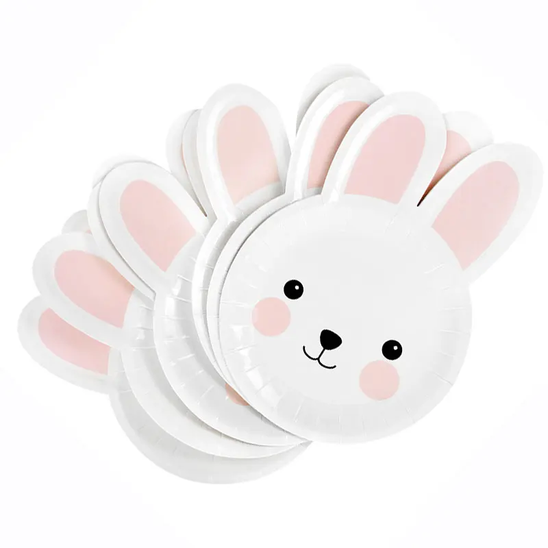 Easter Party Bunny Disposable Tableware Decor Paper Plates Rabbit Dishes Birthday Party Decoration Kids Wedding Party Supplies
Easter Party Bunny Disposable Tableware Decor Paper Plates Rabbit Dishes Birthday Party Decoration Kids Wedding Party Supplies