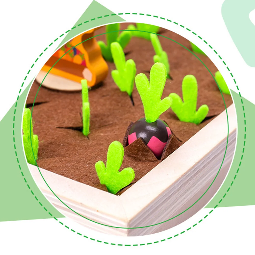 Kids Wooden Memory Board Game Sorting Puzzle Carrots Harvest Developmental Toy Kids Educational Toys for Children Gifts
Kids Wooden Memory Board Game Sorting Puzzle Carrots Harvest Developmental Toy Kids Educational Toys for Children Gifts