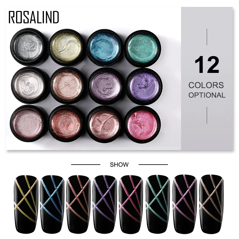 ROSALIND Rainbow Gel Polish Set Platinum Varnish Hybrid Stamp Acrylic Nail Kit All For Manicure Paint Gel Nail Polish 12PCS/Set 
ROSALIND Rainbow Gel Polish Set Platinum Varnish Hybrid Stamp Acrylic Nail Kit All For Manicure Paint Gel Nail Polish 12PCS/Set