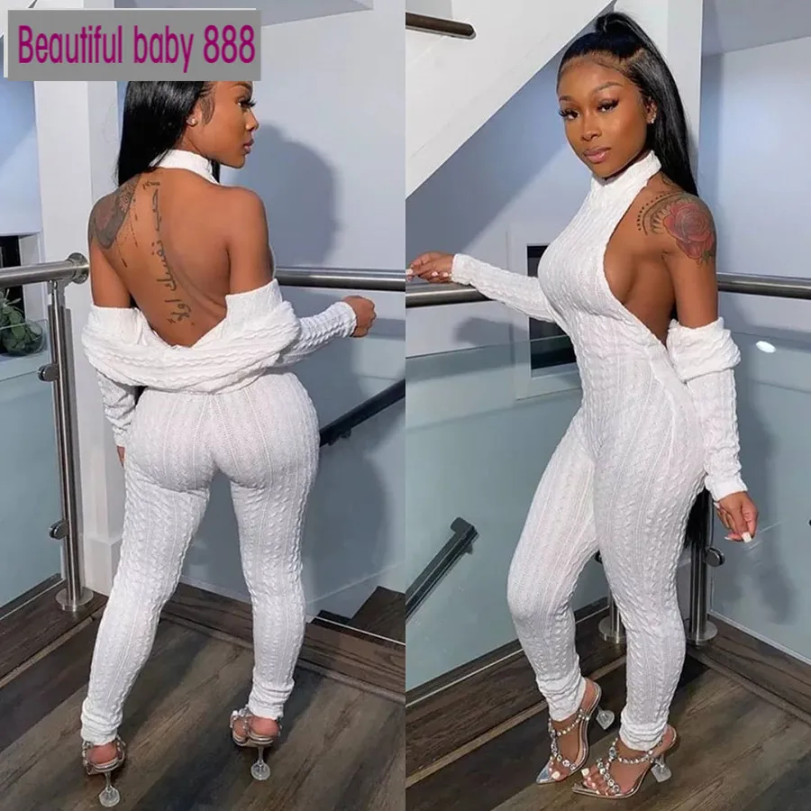 Meqeiss новые ребра вязаный женский комплект 2 шт. Осенняя футболка с короткими рукавами, сексуальным вырезом на спине и лямкой на шее Облегающи...
Meqeiss новые ребра вязаный женский комплект 2 шт. Осенняя футболка с короткими рукавами, сексуальным вырезом на спине и лямкой на шее Облегающи...