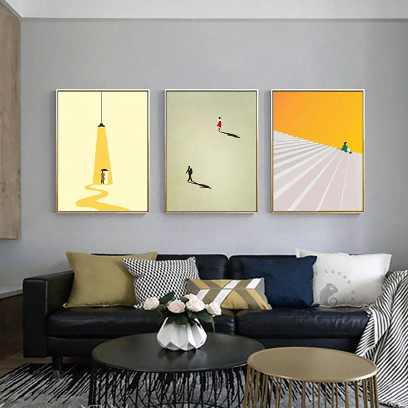 Nordic Figure Wall Art Canvas Painting Humorous Posture Prints Modern Colorful Picture for Living Room Unique Fun Poster Decor
Nordic Figure Wall Art Canvas Painting Humorous Posture Prints Modern Colorful Picture for Living Room Unique Fun Poster Decor
