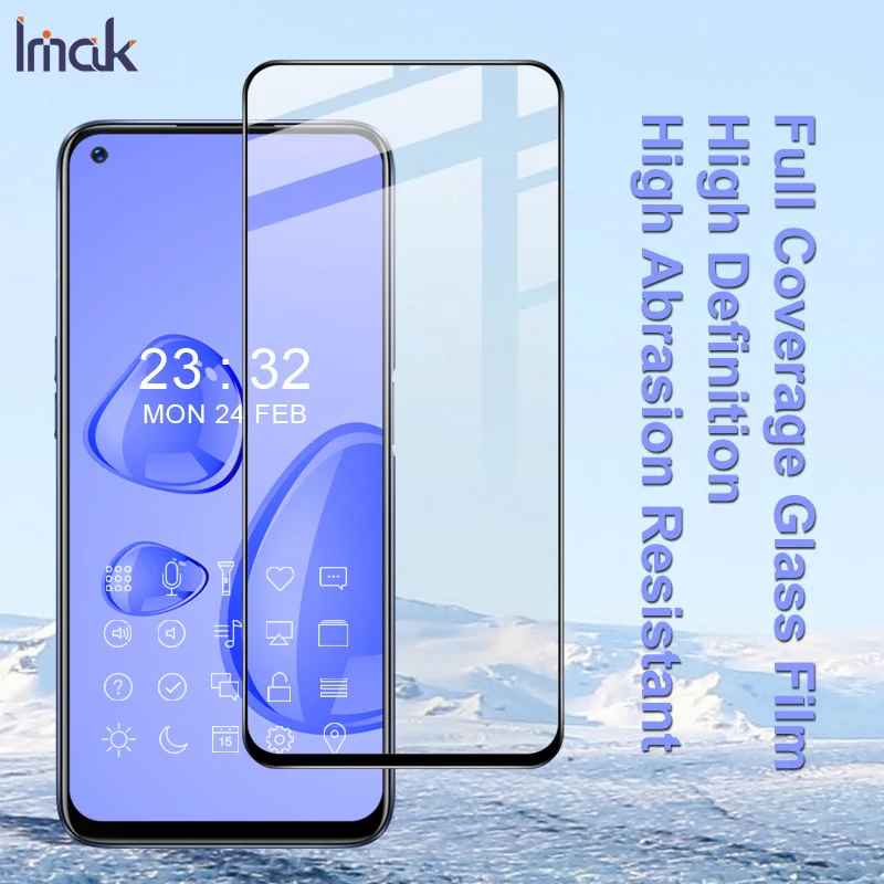 IMAK Full Coverage Pro + Tempered Glass Screen Protector For OPPO Realme Narzo 20 Pro / Realme Narzo 30 5G / Realme 7i
IMAK Full Coverage Pro + Tempered Glass Screen Protector For OPPO Realme Narzo 20 Pro / Realme Narzo 30 5G / Realme 7i