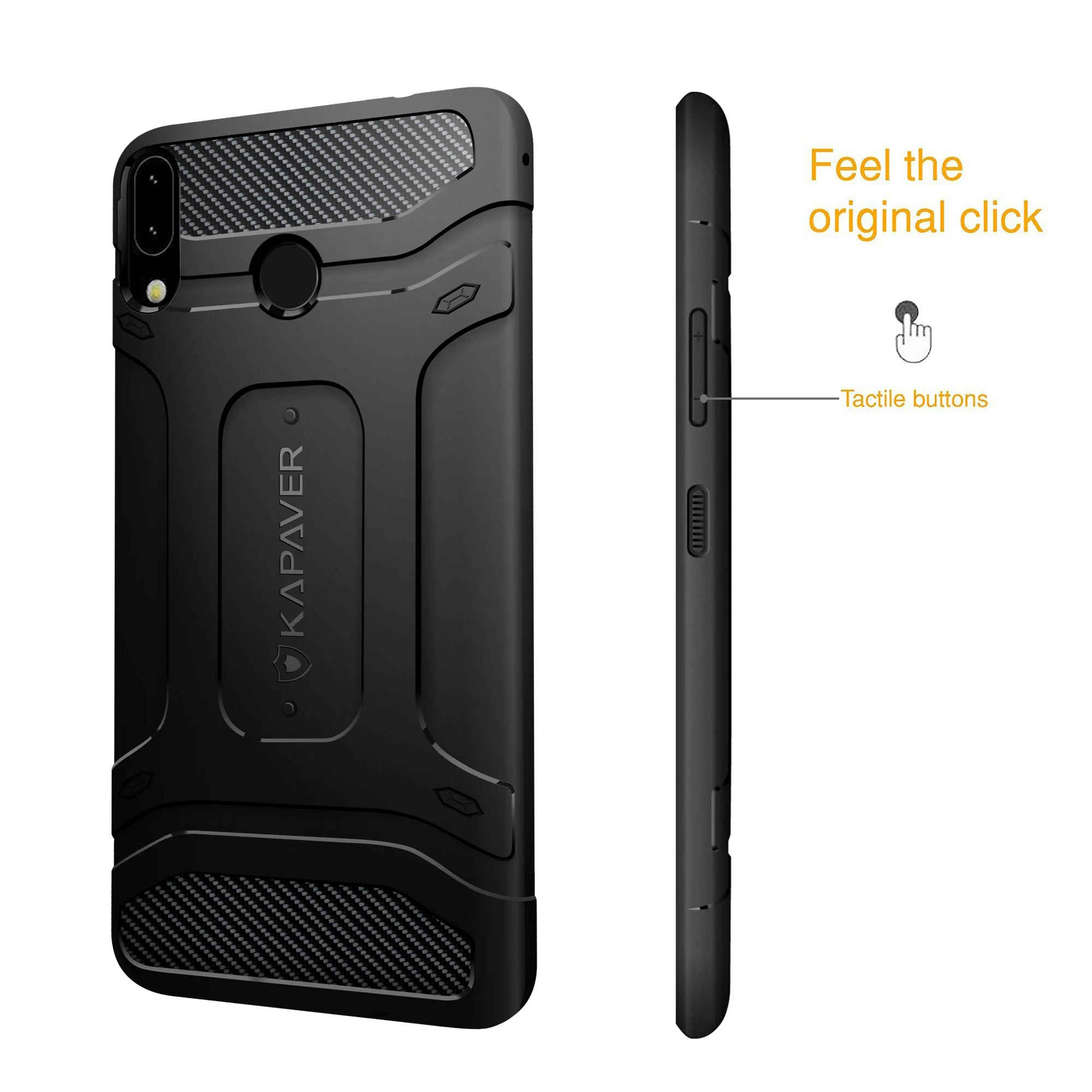 KAPAVER Luxury Official Silicone Phone Case For ASUS Zenfone 5Z Shockproof Bumper protection Back Cover High Quality funda | Мобильные