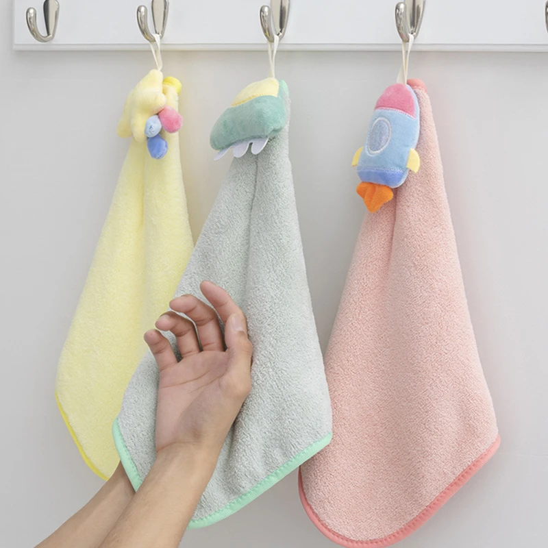 30x30cm Quick-Drying Hand Towel Hangable Coral Velvet Soft Cleaning Cloth Kitchen Absorbent Dishcloths Bathroom Supplies
30x30cm Quick-Drying Hand Towel Hangable Coral Velvet Soft Cleaning Cloth Kitchen Absorbent Dishcloths Bathroom Supplies
