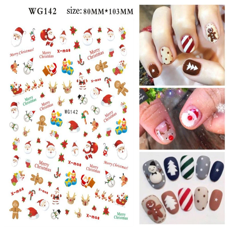 14 Styles Nail Art Christmas Sticker 3D Cartoon Snowflake Elk Manicure Waterproof Applique Decoration
14 Styles Nail Art Christmas Sticker 3D Cartoon Snowflake Elk Manicure Waterproof Applique Decoration