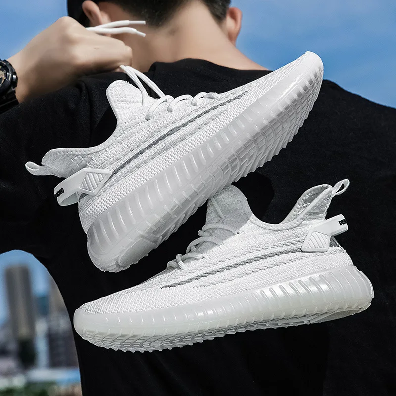 New Solid Color Men Flying Woven Breathable Sneakers All-match Non-slip Fashion Retro Casual Men Sport Shoes Trendy Shoes
New Solid Color Men Flying Woven Breathable Sneakers All-match Non-slip Fashion Retro Casual Men Sport Shoes Trendy Shoes