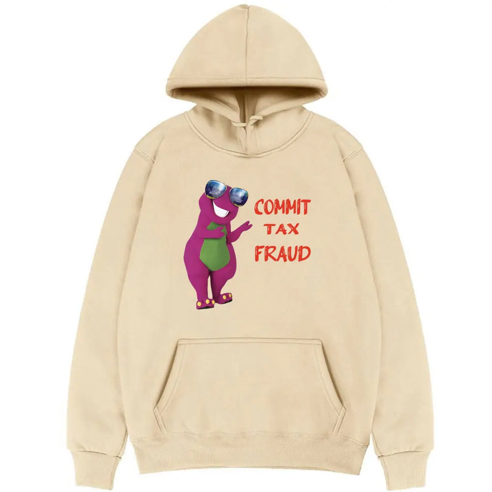 Commit Tax Fraud Letter Print Hoodie Cool Dinosaur Pattern Hoody Funny Sweatshirt Oversized Hoodies Men Women Casual Streetwear 
Commit Tax Fraud Letter Print Hoodie Cool Dinosaur Pattern Hoody Funny Sweatshirt Oversized Hoodies Men Women Casual Streetwear