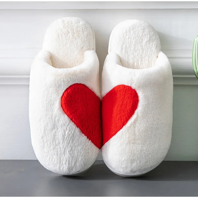 Women's Slippers Plush Warm Winter Shoes Woman Furry Slides Home Casual Ladies Heart Slipper Female Comfort Shoe 2020 Plus Size 
Women's Slippers Plush Warm Winter Shoes Woman Furry Slides Home Casual Ladies Heart Slipper Female Comfort Shoe 2020 Plus Size