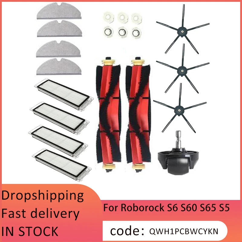 20Pcs/Set For Xiaomi Roborock S6 S60 S65 S5 MAX T6 Vacuum Cleaner Accessories Sweeper Accessories Soft Rubber Edge Black Soft
20Pcs/Set For Xiaomi Roborock S6 S60 S65 S5 MAX T6 Vacuum Cleaner Accessories Sweeper Accessories Soft Rubber Edge Black Soft