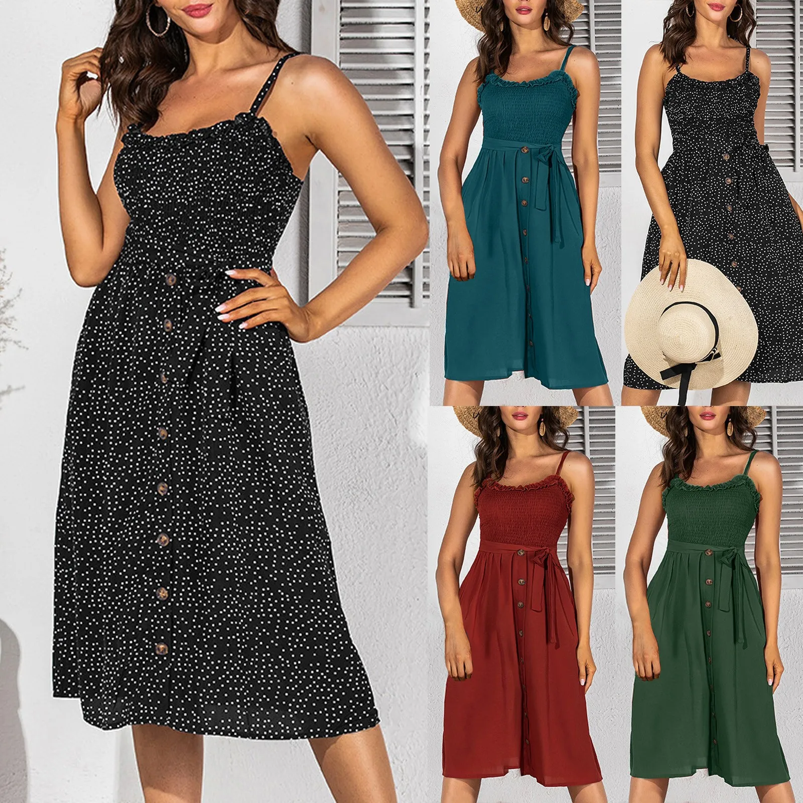 Women Satin Deep V Neck Sexy Dress Solid Straight Pajamas Party Dress Elegant Female Summer Spaghetti Strap Dress Casual
Women Satin Deep V Neck Sexy Dress Solid Straight Pajamas Party Dress Elegant Female Summer Spaghetti Strap Dress Casual