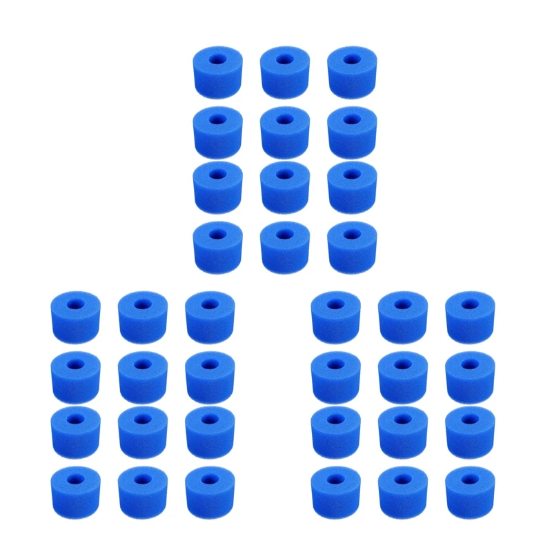 36PCS Swimming Pool Foam Sponge for Intex S1 Reusable Washable Biofoam Cleaner Pool Foam Swimming Accessorie
36PCS Swimming Pool Foam Sponge for Intex S1 Reusable Washable Biofoam Cleaner Pool Foam Swimming Accessorie
