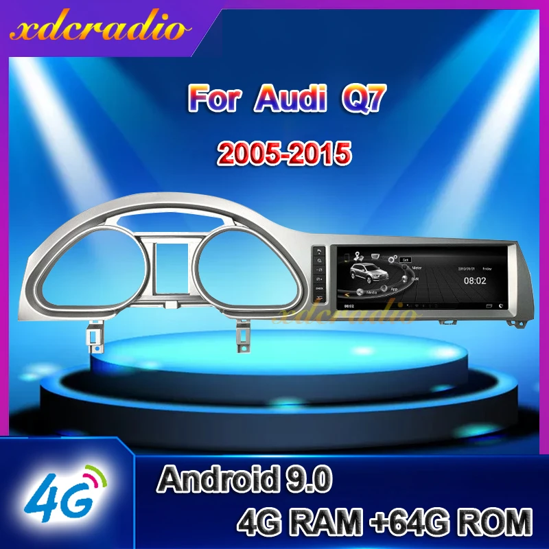 Xdcradio 10 25 дюймов Android 9 0 для Audi Q7 автомобильное радио Automotivo Автомобильный