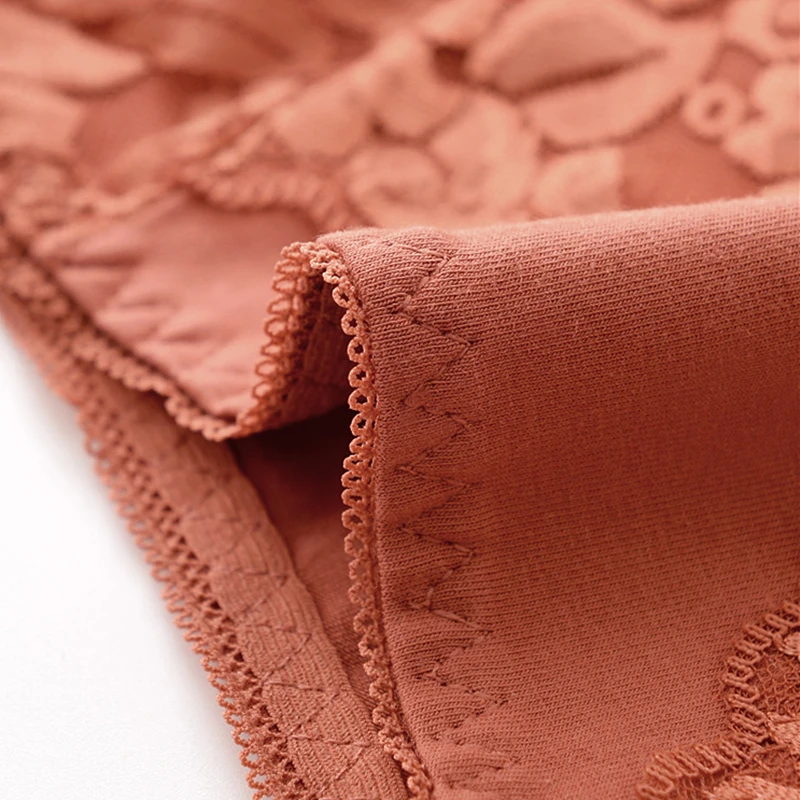 Sexy Underwear Women's Lace Panties Cotton Mid-Waist Briefs Floral Translucent Sensual Erotic Lingerie Highly-Elastic
Sexy Underwear Women's Lace Panties Cotton Mid-Waist Briefs Floral Translucent Sensual Erotic Lingerie Highly-Elastic