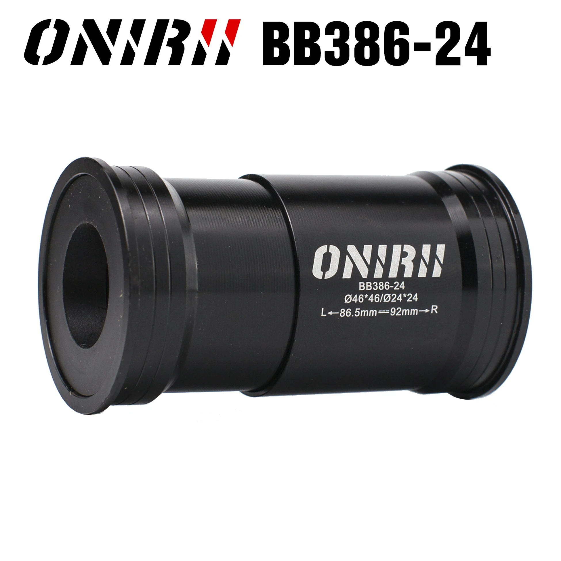 ONIRII BB386 Bicycle Bottom Bracket Press Fit BB 24 22 MM Bearing for MTB Road BIKE BB86.5-92mm Shimano SRAM GXP Crankset New
ONIRII BB386 Bicycle Bottom Bracket Press Fit BB 24 22 MM Bearing for MTB Road BIKE BB86.5-92mm Shimano SRAM GXP Crankset New