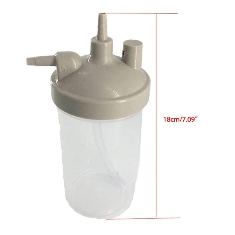 Y1UF Oxygen Concentrator Humidifier, Translucent Design Bottle Humidifier Cup, ABS Home for Oxygen Generators for 8F-5W,8F-3A
Y1UF Oxygen Concentrator Humidifier, Translucent Design Bottle Humidifier Cup, ABS Home for Oxygen Generators for 8F-5W,8F-3A