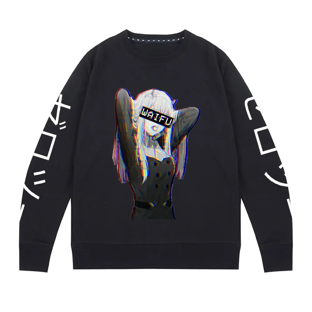 Trendy Style Anime Pullovers Darling In The Franxx Men Women Sweatshirts Sexy Zero Two Pattern Sweatshirt Oversized Pullover Top 
Trendy Style Anime Pullovers Darling In The Franxx Men Women Sweatshirts Sexy Zero Two Pattern Sweatshirt Oversized Pullover Top