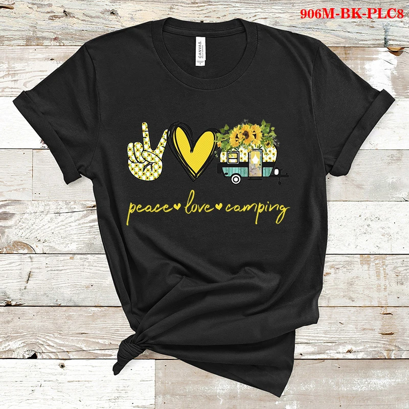 peace love camper Printing Short Sleeve T-shirt Summer Harajuku T Shirt For Women Men Unisex Cotton Tshirt Teenagers Casual Tees 
peace love camper Printing Short Sleeve T-shirt Summer Harajuku T Shirt For Women Men Unisex Cotton Tshirt Teenagers Casual Tees