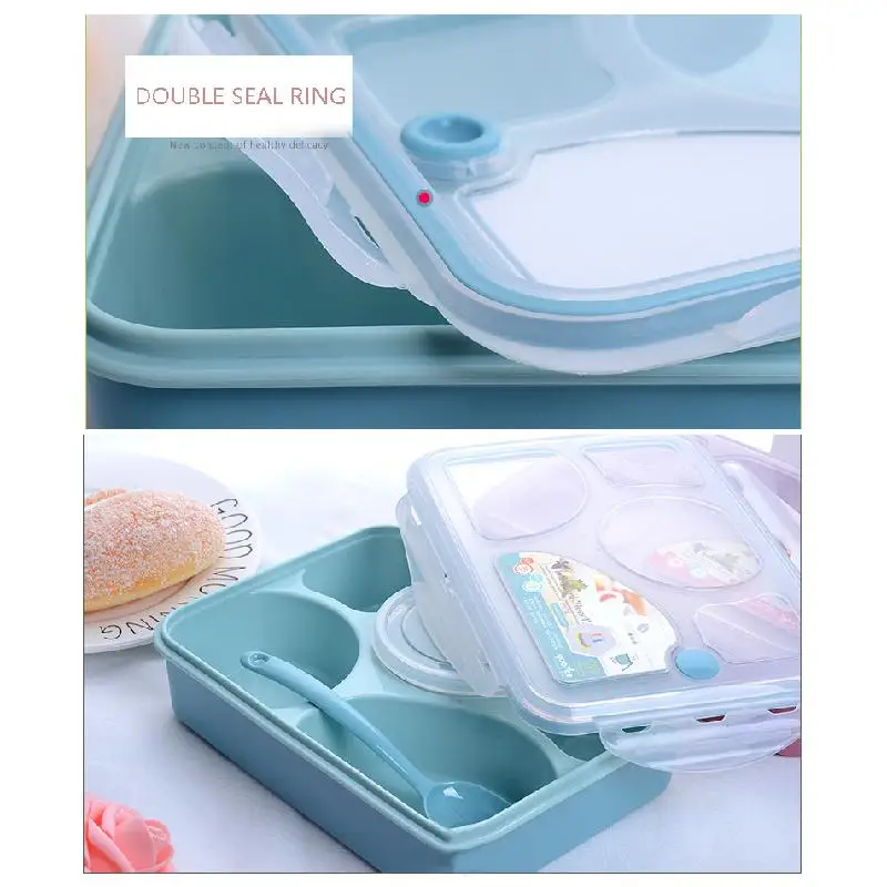 Environmental Protection Plastic Lunch Box Microwave Oven Insulation Fresh Food Lunch Box Lunch Box Lunch Box Sealed Spoon
Environmental Protection Plastic Lunch Box Microwave Oven Insulation Fresh Food Lunch Box Lunch Box Lunch Box Sealed Spoon