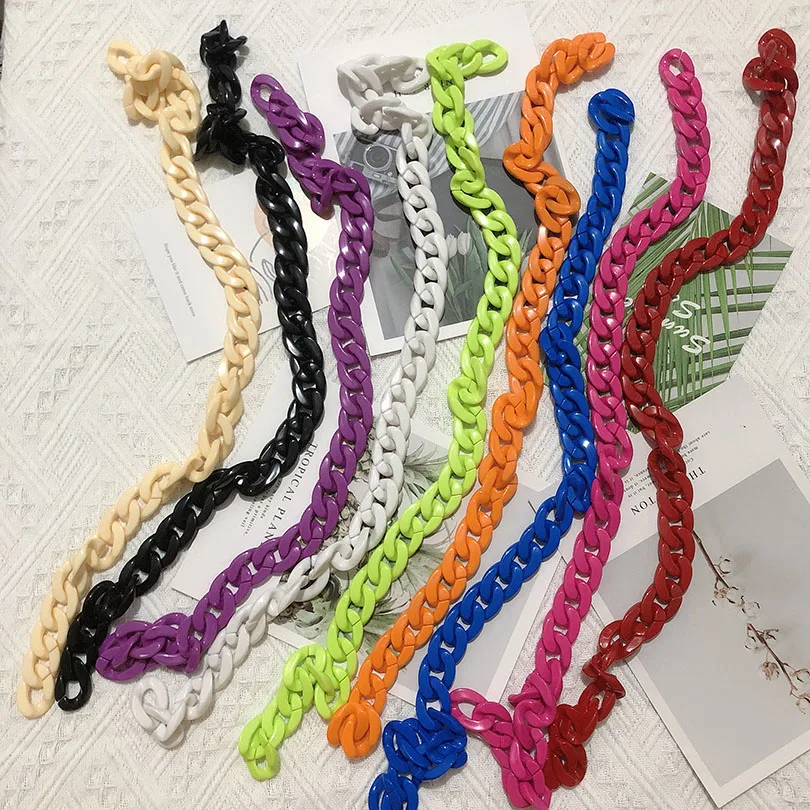 1 PC 60cm/120cm Detachable Replacement Shoulder Bag Strap Fish Bone Acrylic Resin Handbag Chain Strap Bands Belt Bag Accessories
1 PC 60cm/120cm Detachable Replacement Shoulder Bag Strap Fish Bone Acrylic Resin Handbag Chain Strap Bands Belt Bag Accessories