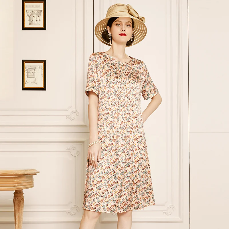 Шелковое платье SHZQ, новинка 2021, модная юбка из шелка тутового шелкопряда с круглым вырезом и коротким рукавом, детская юбка
Шелковое платье SHZQ, новинка 2021, модная юбка из шелка тутового шелкопряда с круглым вырезом и коротким рукавом, детская юбка