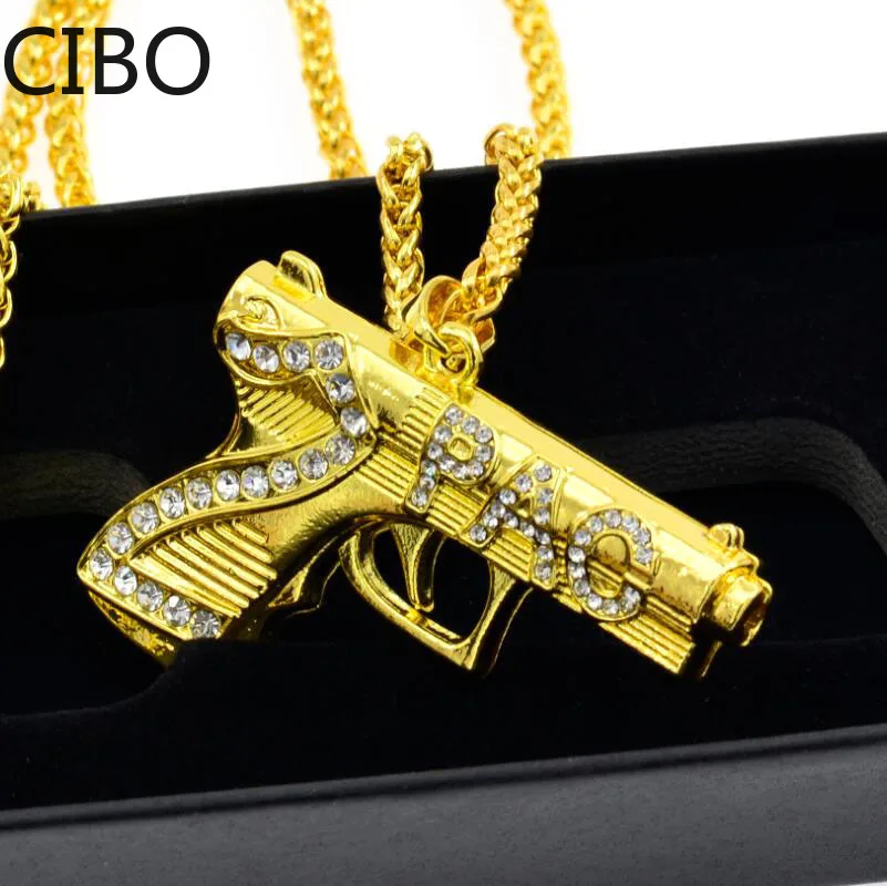 Новинка 2019 ожерелье из нержавеющей стали в стиле хип хоп разы 2PAC|Ожерелья с